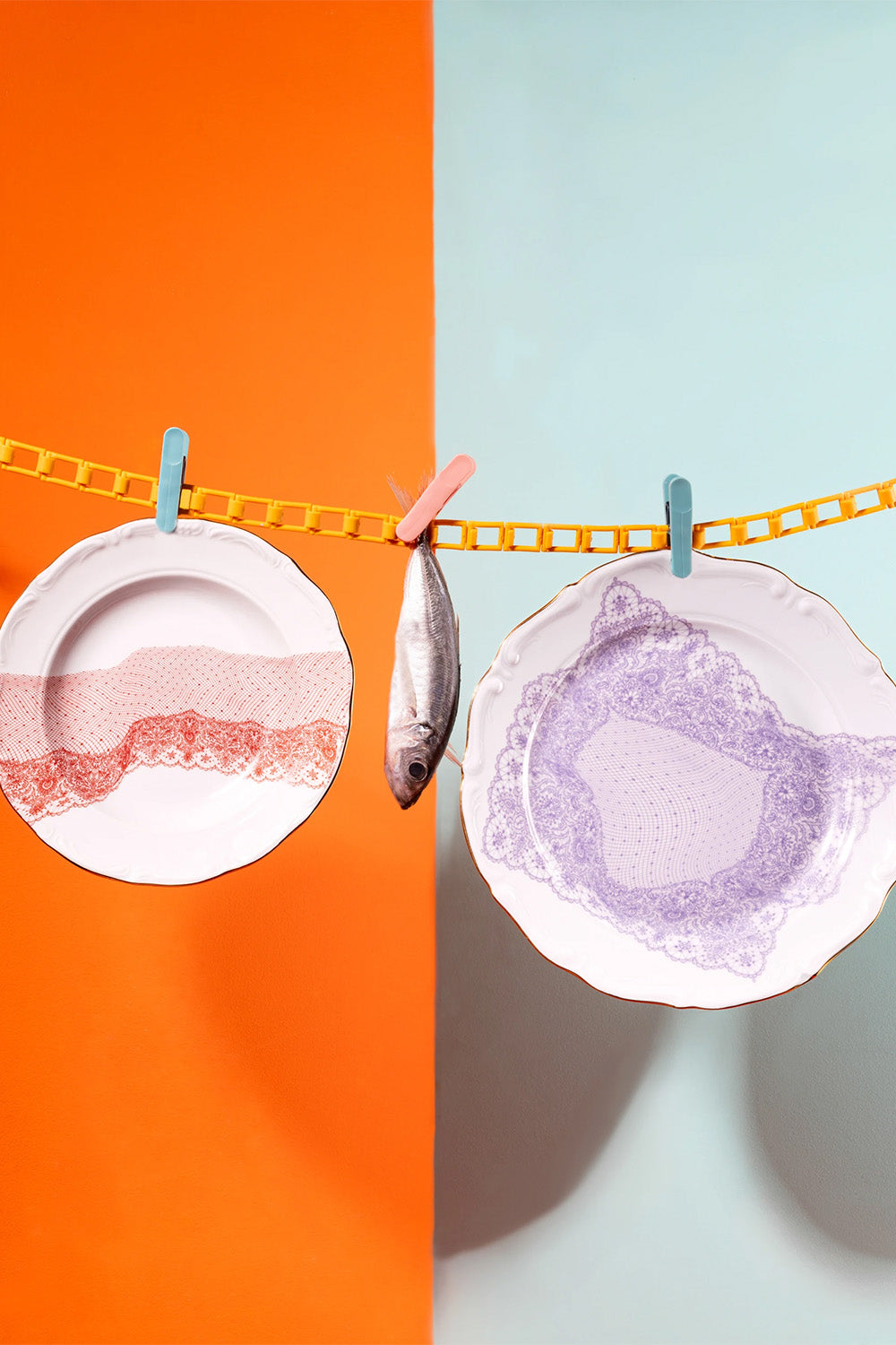 Volante Dentelle 22 Cm Porselen Çukur Tabak - 4