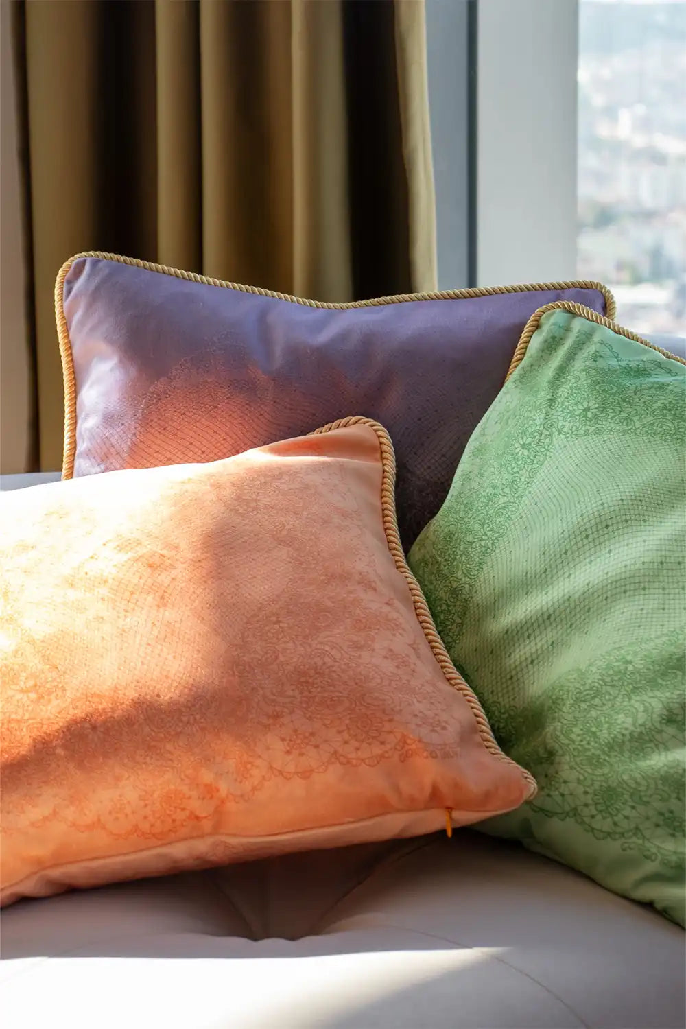 Volante Dentelle Kırlent - 1