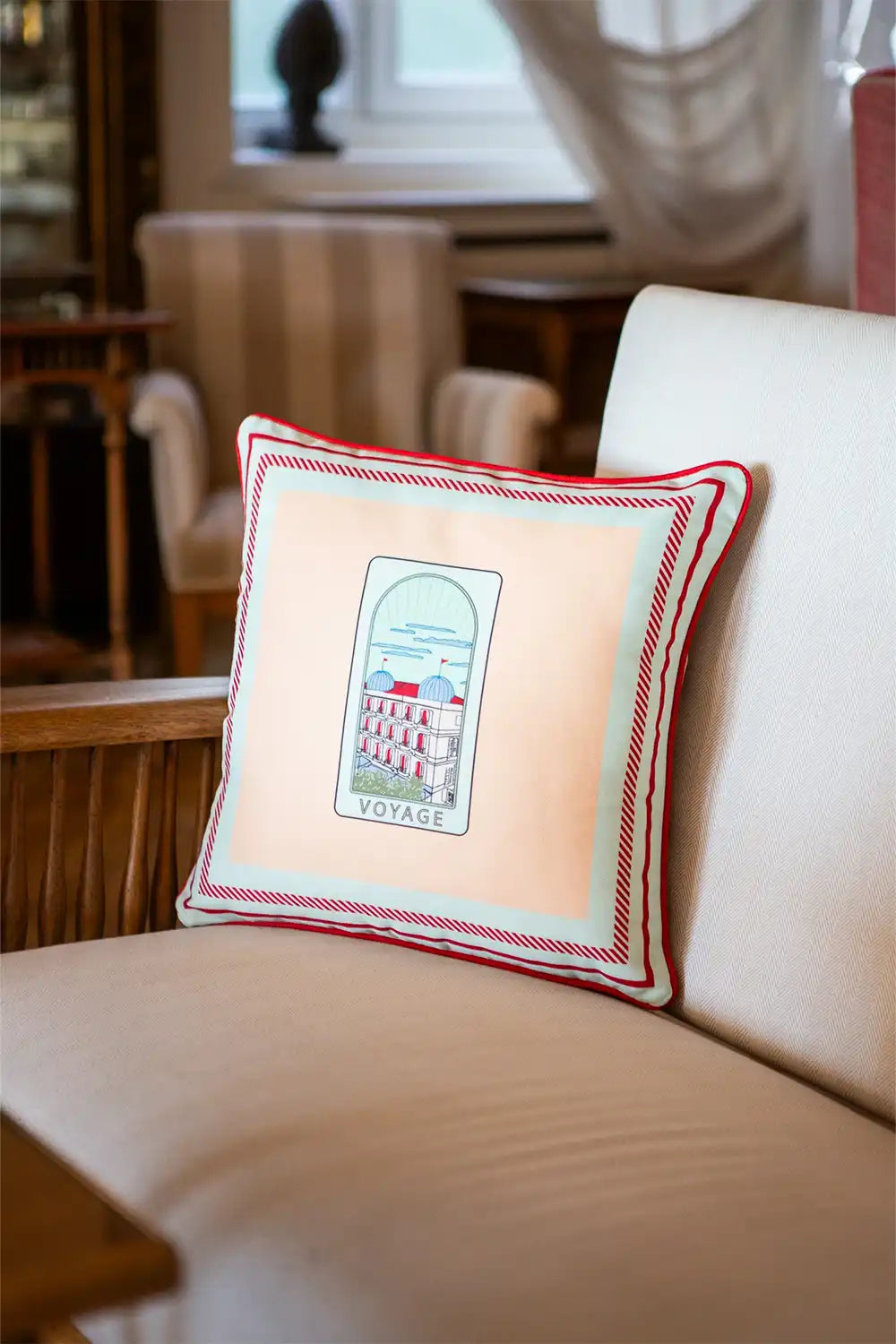 Voyage To Splendid Palas Kaz Tüyü Kırlent - 2