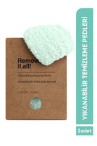Görkito-Remove İt.all! Yıkanabilir Temizleme Pedleri Reusable Cleansing Pads-Yüz Temizleme Pamuğu-1-Milagron.com