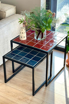 Grid Design-Retro Twin 2'li Zigon Sehpa-Sehpa-1-Milagron.com