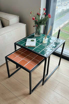 Grid Design-Retro Twin 2'li Zigon Sehpa-Sehpa-1-Milagron.com