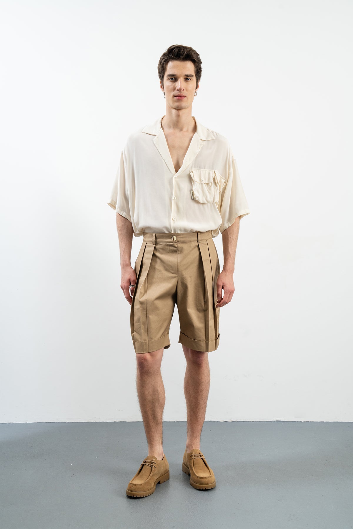 Martin Beige Gömlek - Bej