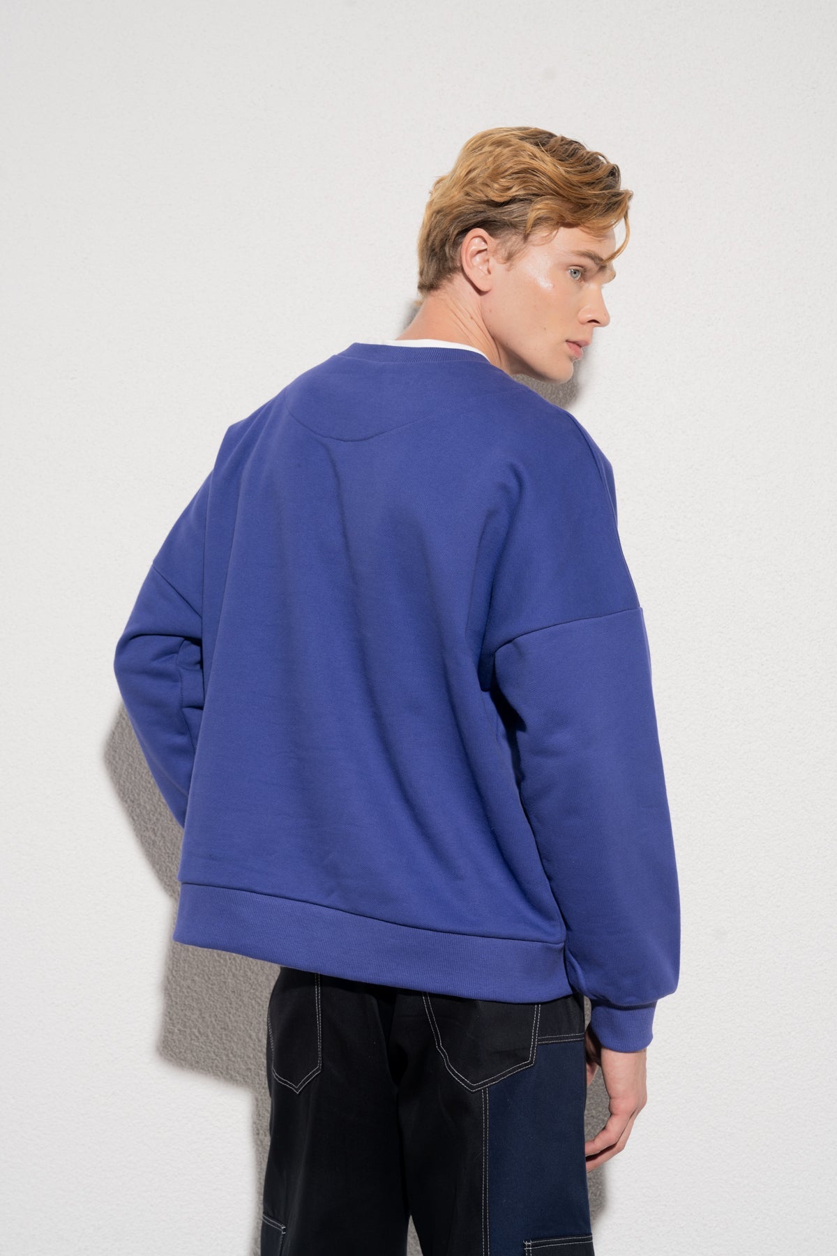 Romantic Sweatshirt - Mor