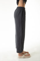 Handarte Los Angeles-Antrasit Müslin Pantolon-Pantolon-8-Milagron.com