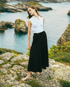 Handarte Los Angeles-Beyaz Kruvaze Gömlek-Gömlek-3-Milagron.com