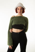 Handarte Los Angeles-Gri El Örgüsü Bucket şapka-Şapka-2-Milagron.com