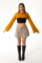 Handarte Los Angeles-Hardal El Örgüsü Crop Top-Crop Top-1-Milagron.com