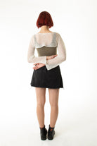 Handarte Los Angeles-Krem File El Örgüsü Crop Top-Crop Top-4-Milagron.com