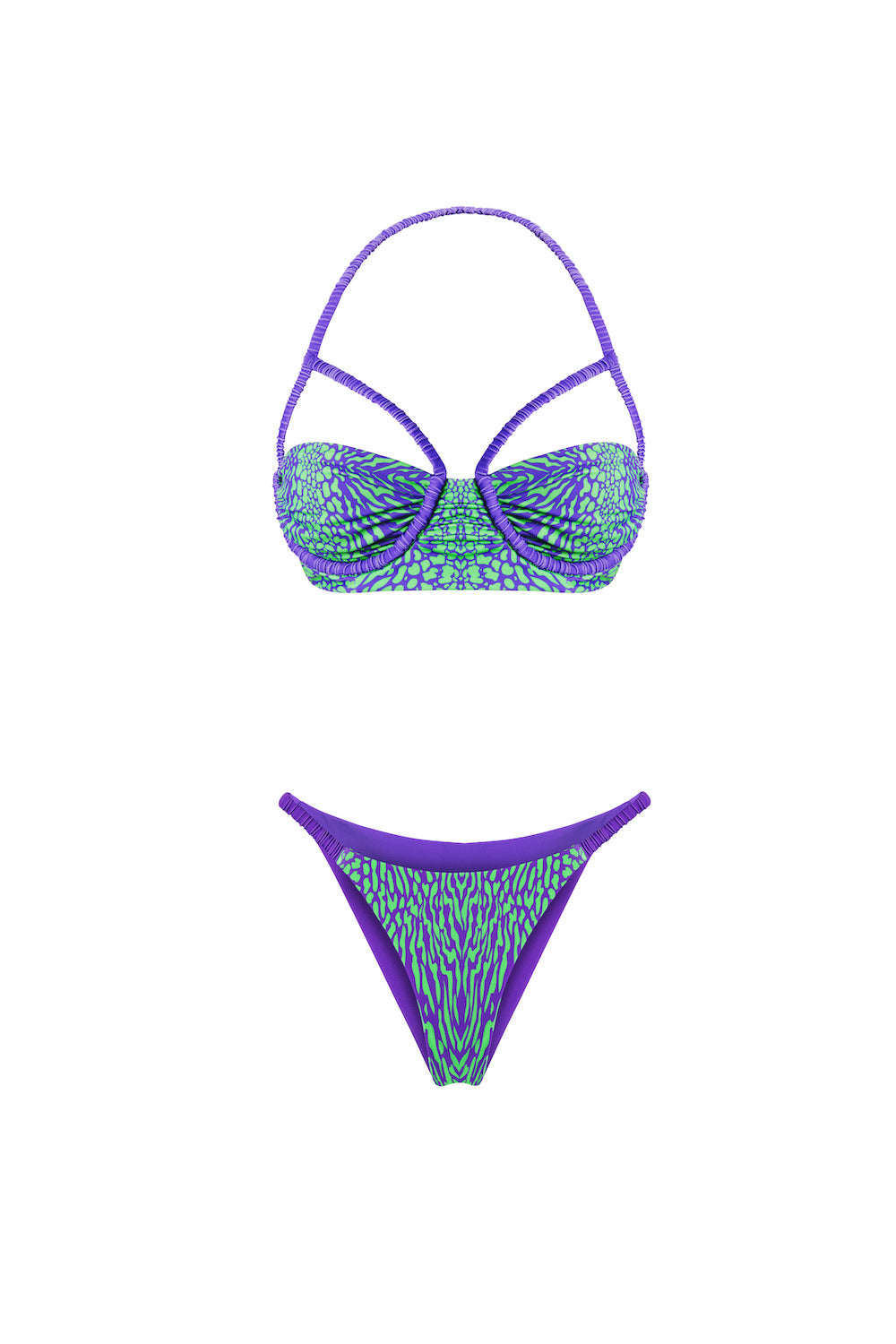 Haracci-Amazon Bandeau Bikini Desenli-Bikini & Mayo-5-Milagron.com