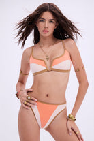 Haracci-Cleopatra Yavruağzı Beyaz Bikini-Bikini & Mayo-1-Milagron.com