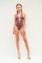 Haracci-Dancer Mayo Kahverengi Rengi-Bikini & Mayo-1-Milagron.com