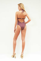 Haracci-Dancer Mayo Kahverengi Rengi-Bikini & Mayo-5-Milagron.com