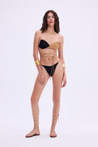 Haracci-Isis Siyah Altın Rengi Bikini-Bikini & Mayo-6-Milagron.com