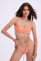 Haracci-Isis Yavruağzı Altın Rengi Bikini-Bikini & Mayo-3-Milagron.com