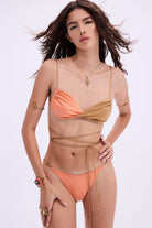 Haracci-Isis Yavruağzı Altın Rengi Bikini-Bikini & Mayo-5-Milagron.com