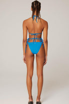 Haracci-Isla İpli Üçgen Mavi Bikini Set-Bikini & Mayo-2-Milagron.com