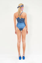 Haracci-Magic Fish Tek Omuzlu Mayo Nikel Mavi-Mayo-2-Milagron.com