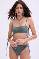 Haracci-Nile Queen Yeşil Mavi Bikini-Bikini & Mayo-2-Milagron.com