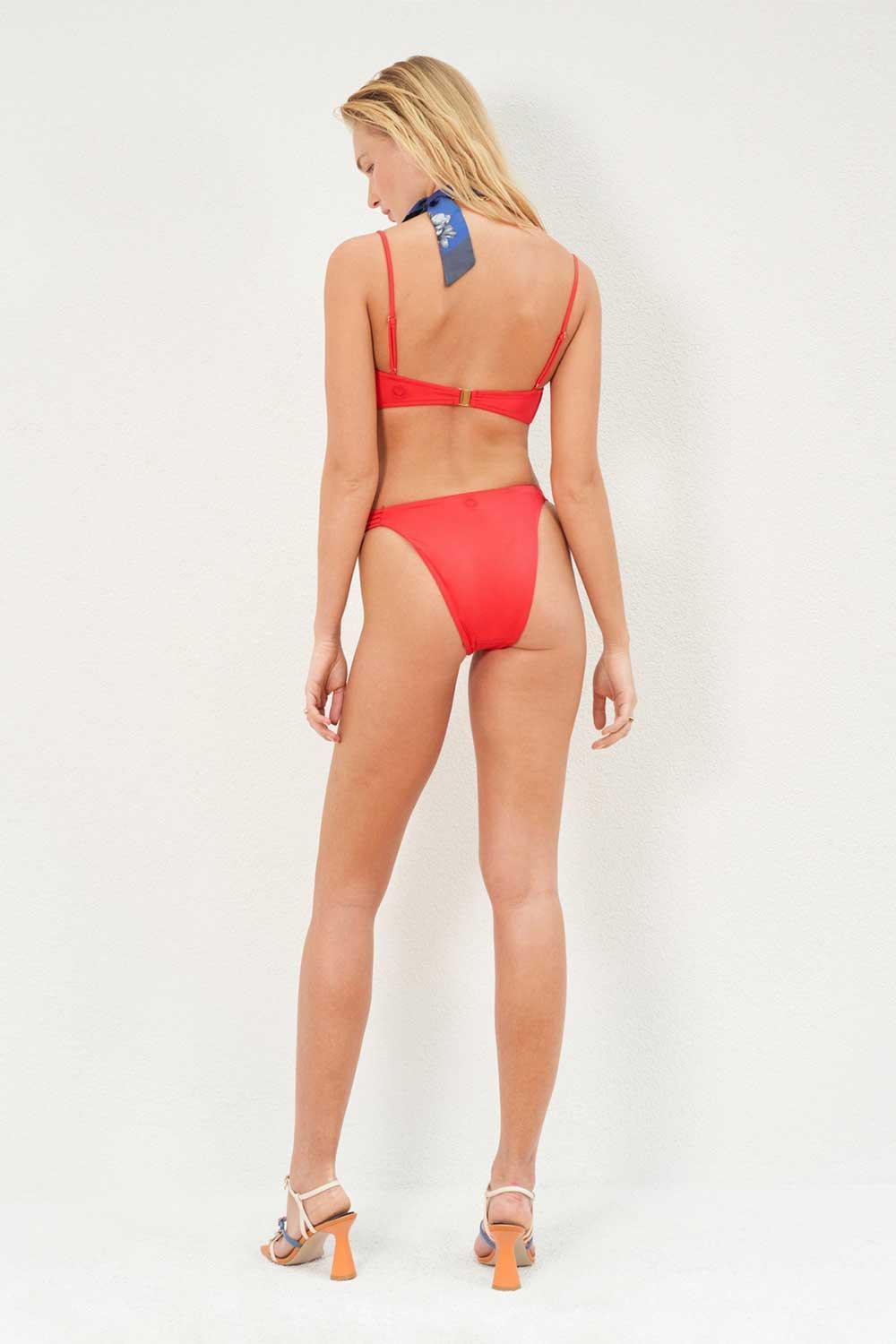 Haracci-Pure Shadow Bikini Allık Kırmızısı-Bikini & Mayo-3-Milagron.com