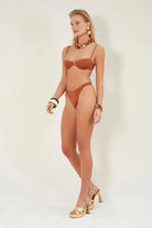 Haracci-Pure Shadow Bikini Kızıl Kahverengi-Bikini & Mayo-2-Milagron.com