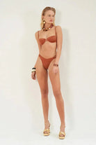 Haracci-Pure Shadow Bikini Kızıl Kahverengi-Bikini & Mayo-3-Milagron.com