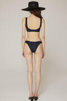 Haracci-Sierra Bra Görünümlü Sportif Derin Koyu Lacivert Bikini Set-Bikini & Mayo-2-Milagron.com