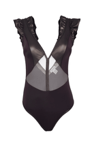 Haracci-Wings of a Queen Mayo Koyu Kahverengi-Bikini & Mayo-5-Milagron.com