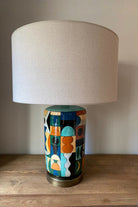 Haru Concept-Aguste Mavi Abajur-Abajur-2-Milagron.com