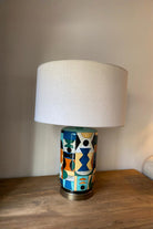 Haru Concept-Aguste Mavi Abajur-Abajur-4-Milagron.com