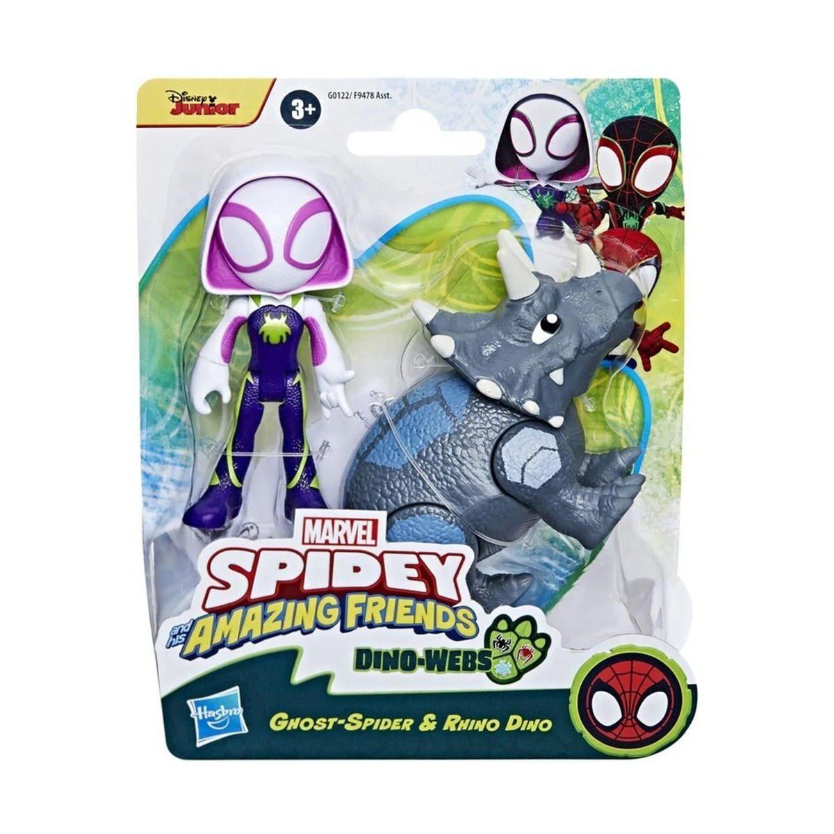 F9478 Spidey Ve İNanılmaz Arkadaşları - Dino Webs Figür