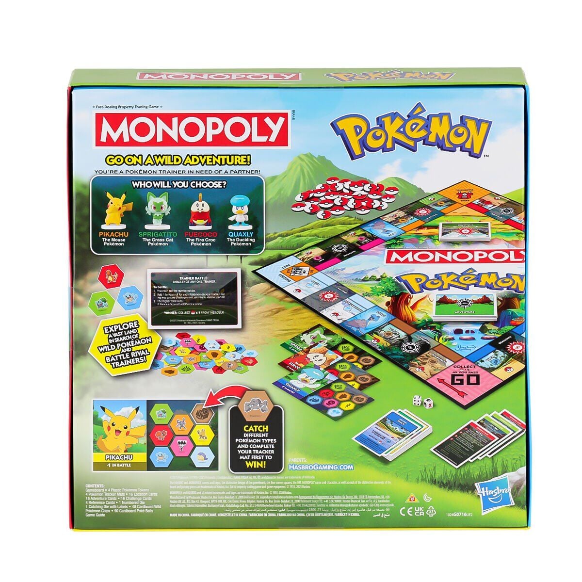 G0716 Monopoly Pokemon