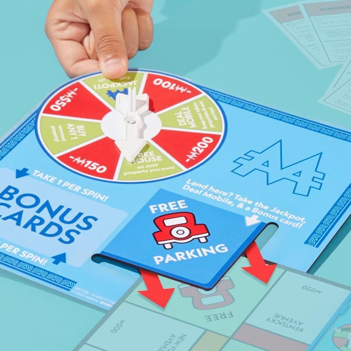 G0718 Monopoly Ücretsiz Otopark İKramiyesi - Genişletme Paketi