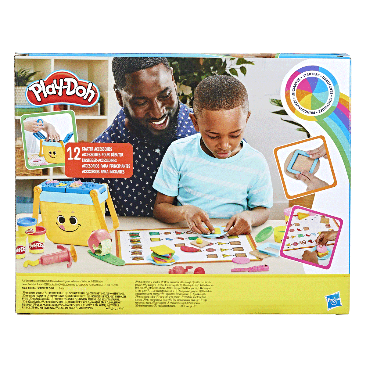 F6916 Play-Doh Piknik Şekilleri Başlangıç Seti +3 Yaş