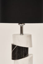 Haus 34-Crimp Mix Mermer Abajur-Abajur-2-Milagron.com