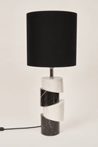 Haus 34-Crimp Mix Mermer Abajur-Abajur-5-Milagron.com