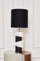 Haus 34-Crimp Mix Mermer Abajur-Abajur-6-Milagron.com