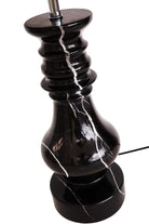 Haus 34-Noir Toro Mermer Abajur-Abajur-3-Milagron.com