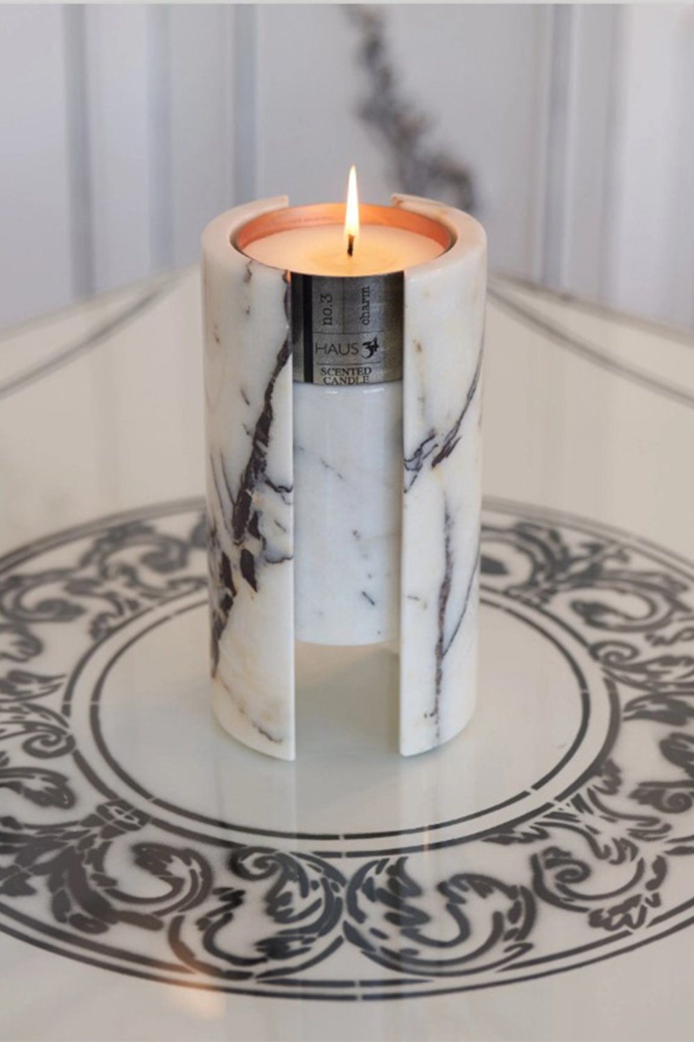 Haus 34-Otto Lilla Mermer Mumluk-Mumluk & Şamdan-4-Milagron.com