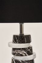 Haus 34-Round Mix Mermer Abajur-Abajur-2-Milagron.com