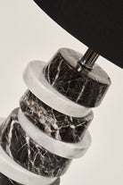 Haus 34-Round Mix Mermer Abajur-Abajur-3-Milagron.com