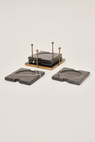 Haus 34-Timeless Toro Mermer Bardak Altığı-Bardak Altlığı-3-Milagron.com