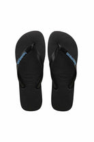Havaianas-Logo Filette Black/Black/Turquoise-Sandalet & Terlik-1-Milagron.com