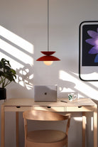 Heirloom-Luna Kırmızı Sarkıt Lamba-Avize-4-Milagron.com