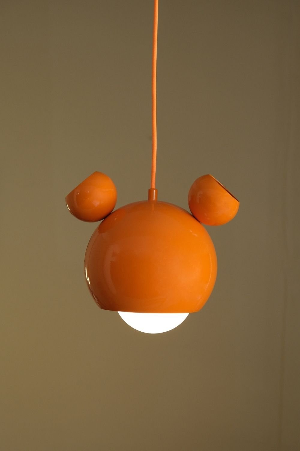 Heirloom-Mickey Turuncu Sarkıt Lamba-Avize-2-Milagron.com