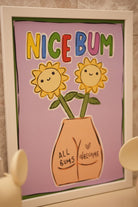 Hello Melody-Nice Bum Baskı-Tablo-4-Milagron.com