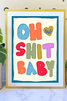 Hello Melody-Oh Shit Baskı-Tablo-1-Milagron.com