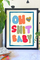 Hello Melody-Oh Shit Baskı-Tablo-2-Milagron.com