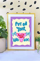 Hello Melody-Positive Pants Baskı-Tablo-1-Milagron.com