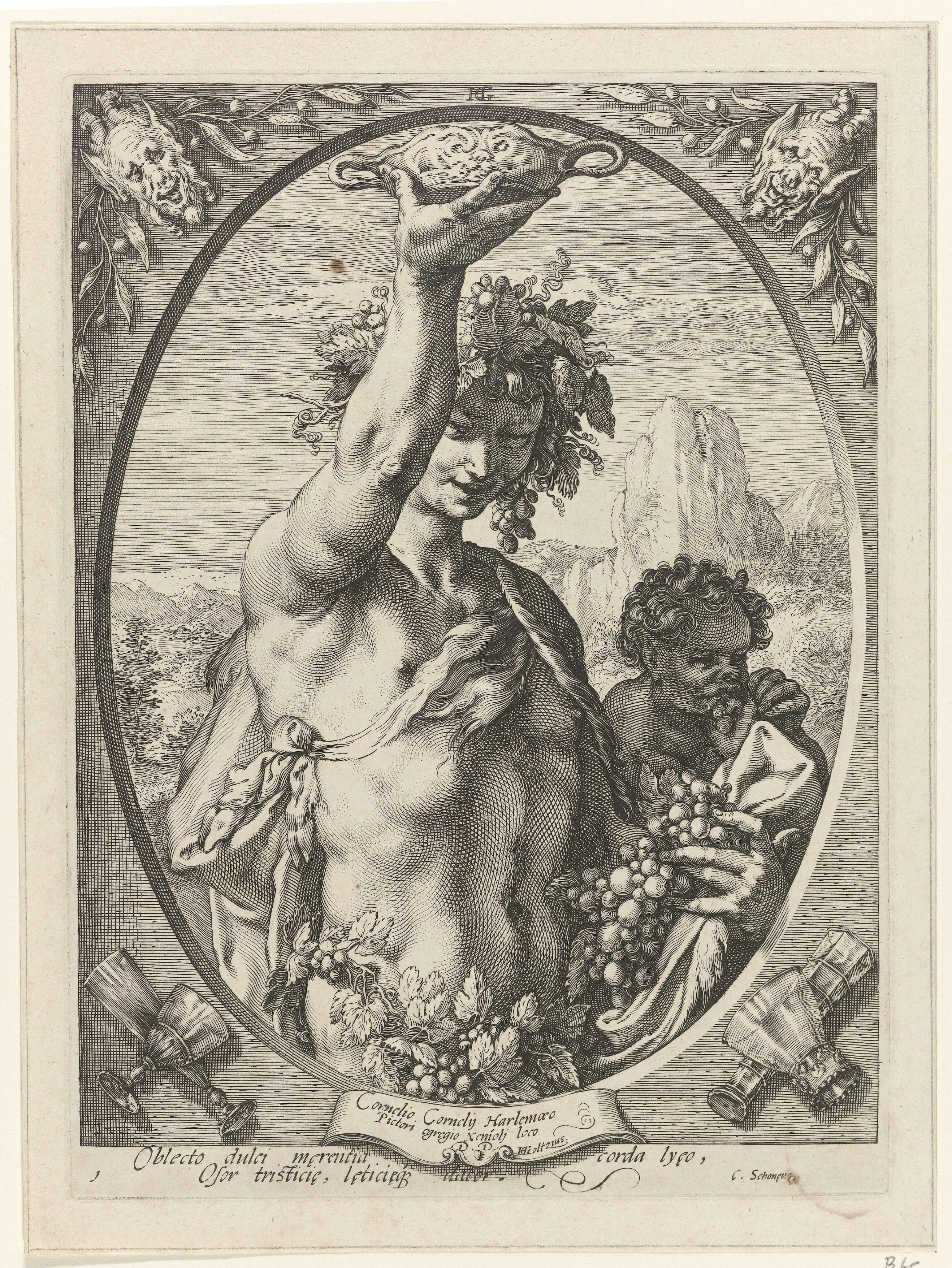 Hendrick Goltzius - Bacchus
